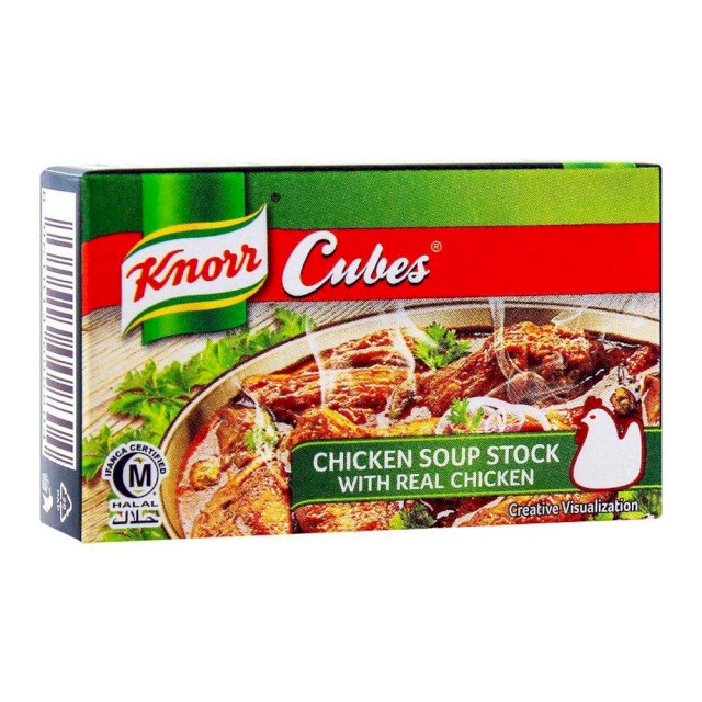 Knorr chicken soup stock. 18g